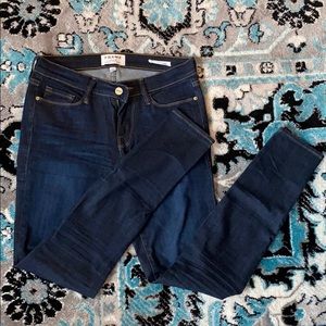 Frame Le Skinny de Jeanne, Size 28, dk blue